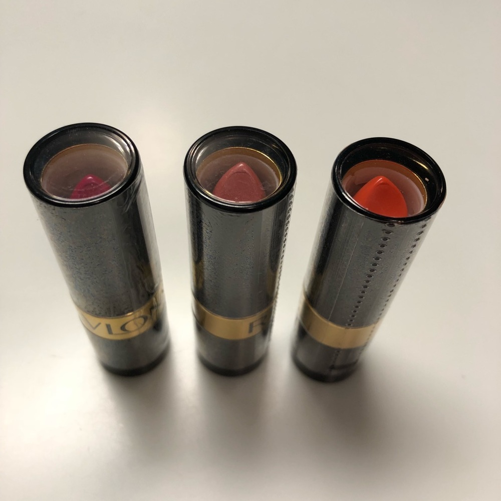 Revlon Lipstick Trio: Brand New & Sealed!!!